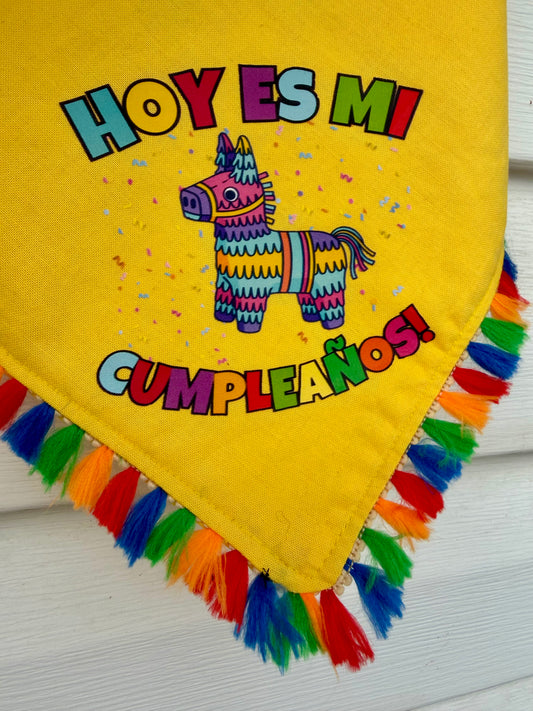 Hoy es mi cumpleaños pet bandana