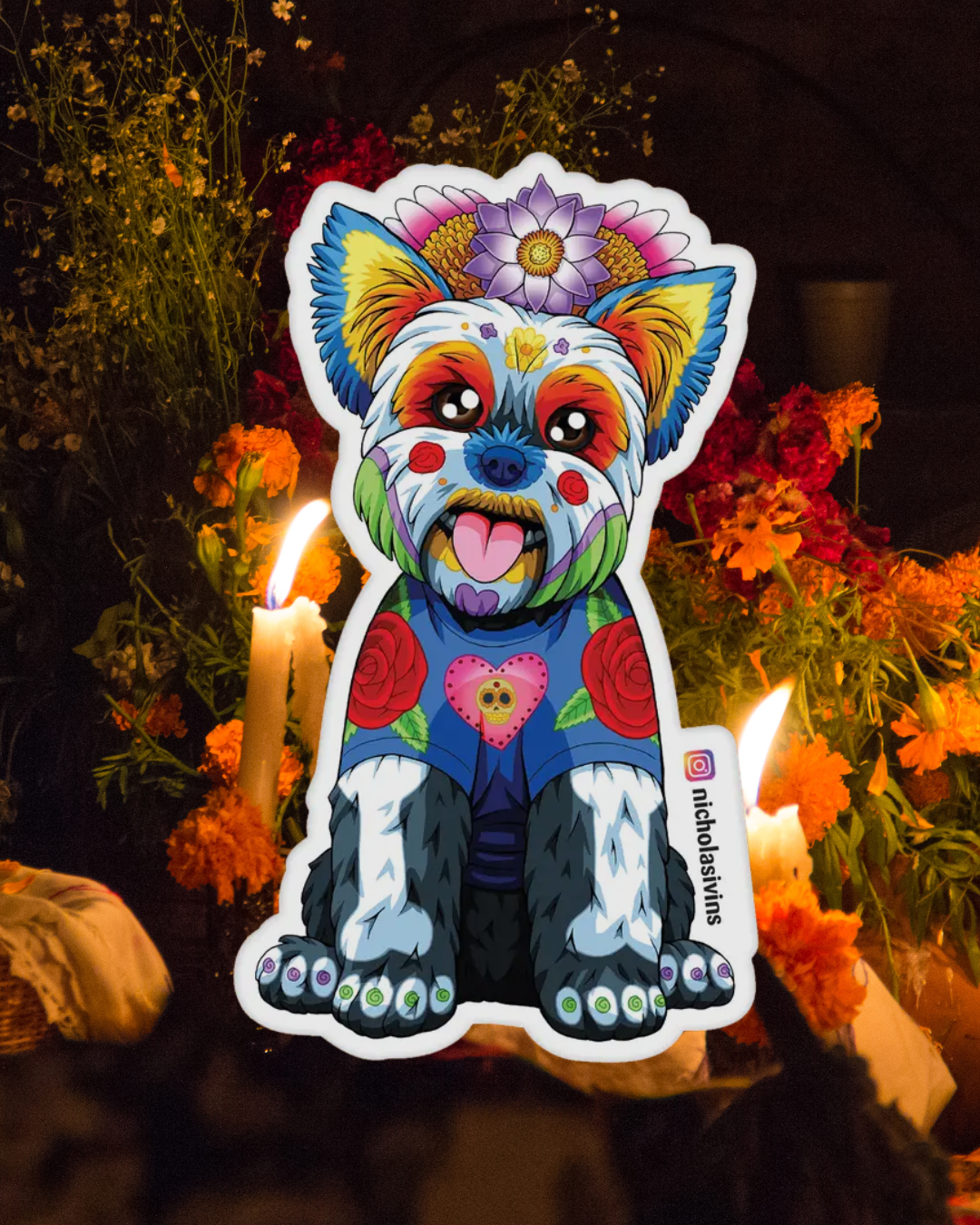 Yorkie Sticker