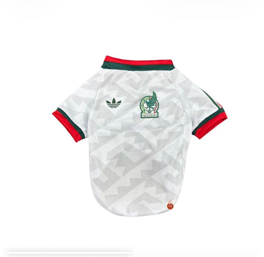 WHITE Selección México Pet Jersey