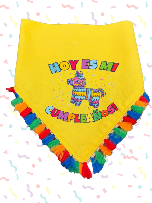 Hoy es mi cumpleaños pet bandana